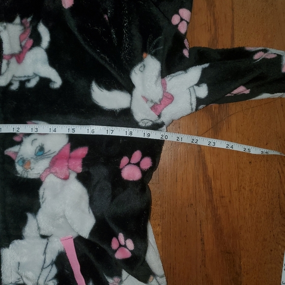 Disney Aristocats Marie Zip Up Pajama Onesie For Adults - Picture 8 of 8